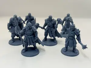 Heroic Human Warriors – 6‑Figure Set for DNd