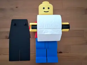 Remixed Wall Mount - Brick Man Toilet Paper Holder