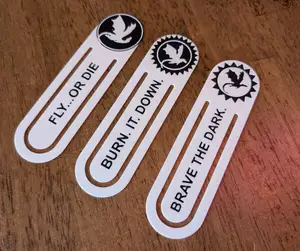 Fourth Wing - Iron Flame - Onyx Storm Bookmarks