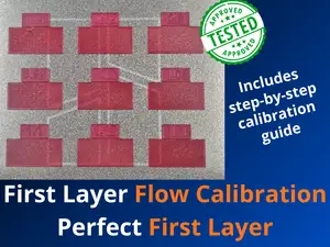 First Layer Flow Calibration - Perfect First Layer