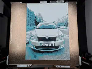 Skoda Octavia II Facelift Hueforge 