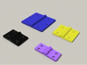 Strong Print in place Hinge Set