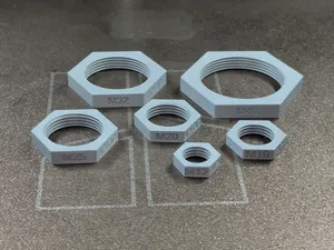 Cable Gland Nut Set M12 - M40