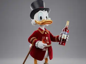 Zio Paperone - Scrooge - Mcduck con calice