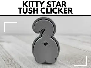 Cat Money Shot Star Bum-hole Fidget Clicker
