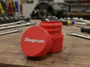 Snap-on Threaded Container 