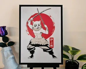 Inosuke Hashibira - Demon Slayer (HueForge)