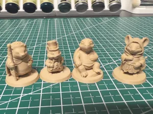 Everdell Critter Miniatures – (Set of 4)