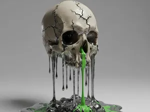 Melting Skull