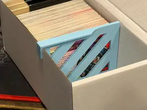 Trading Card Box Divider with Label Tab