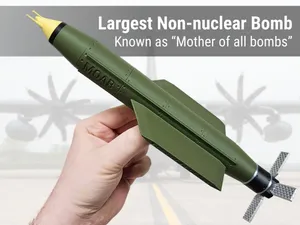 MOAB | World's Largest Non-Nuclear Bomb | Replica