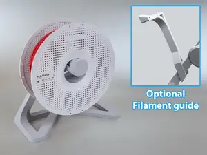 Spool Holder/Stand (with removable filament guide)