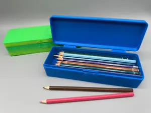 Stifte Box mit Scharnier Deckel