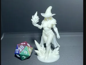 D&D-Mensch-Magierin