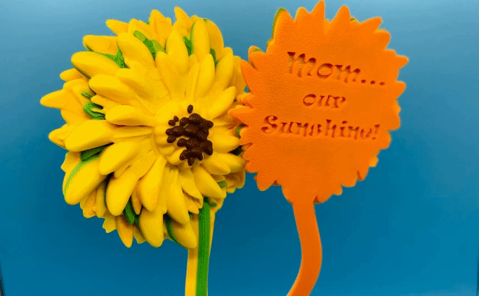 Sunflower Plant/Flowers Stake