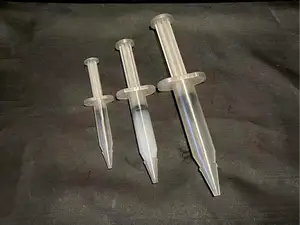 Precision Grease Syringes - 3 Sizes - TPU Plunger