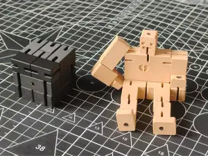 可折叠机器人玩具