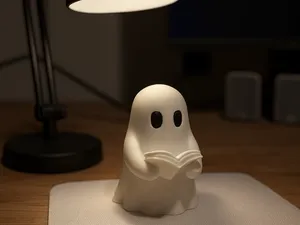 KARL - THE READING GHOST / GHOST WITH BOOK