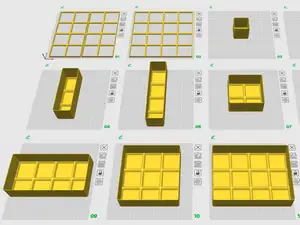 GridFinity set Ultra Super Light