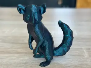 Low poly Lemur King Julien Madagaskar
