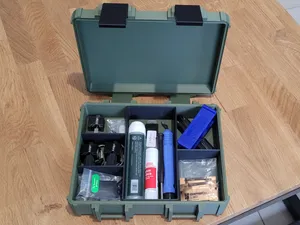LARGE WIDE STORAGE BOX L210xW160 H54 (3 PLATES)