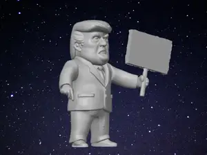 Rabble-Rouser Trump (customizable sign)