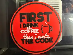 FIRST, I DRINK THE COFFEE THEN I WRITE THE CODE