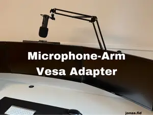 Microphone-Arm Vesa-Adapter