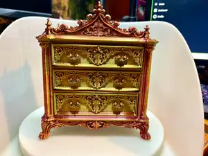 Gothic Crest Wardrobe Cabinet