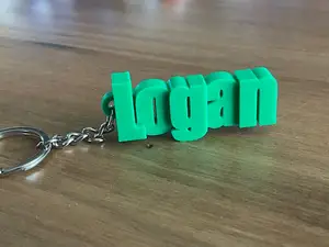 Logan Name Keychain