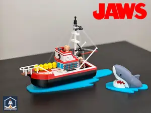 JAWS: Orca vs Shark!