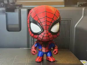 Spiderman Chibi – Stylized Marvel Web-Slinger