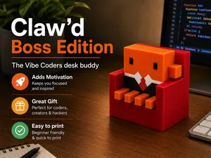 Claw'd – Your Claude Code AI Buddy - BOSS Edition