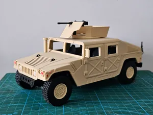 悍马军车 1:24