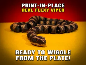 Real Life-Sized Flexy Viper