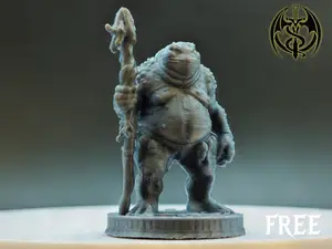 Frog Shaman Miniature