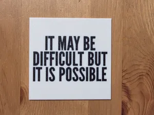 It Is Possible Coaster