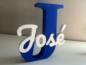 Letra J Nome José