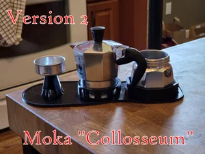 Moka Prep & Dry Station: The "Colloseum"