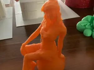girl over a ball