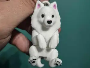 Spitz Keychain - Articulated Little Fluffball