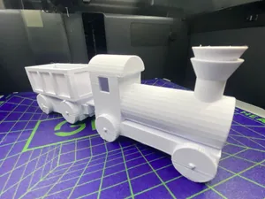 Trenino treno Modulabile da Esposizione e Vagoni 