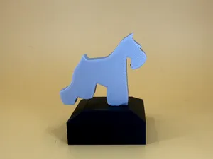 Schnauzer dog Trophy