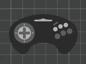 Llavero Joystick Sega