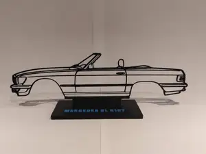 Silhouette Mercedes SL R107