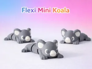 Брелок коала: 3D-модели для печати