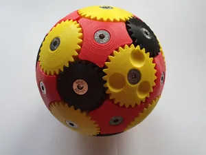 double sized Sphere Gear - easy to turn Remix