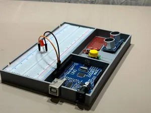 Minimalist Arduino Uno Lab Station & Project Tray
