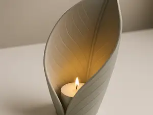 Teelicht Blatt