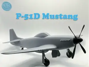 P-51D Mustang - WWII Fighter Plane Model